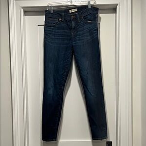 Madewell Women's Dark Blue Skinny Jeans